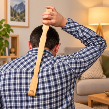Bambus Rückenkratzer Masseur