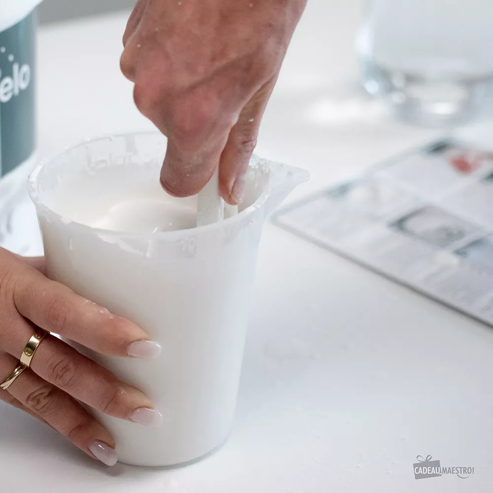 3D-Handabdruck-Set für zwei Hände aus Gips