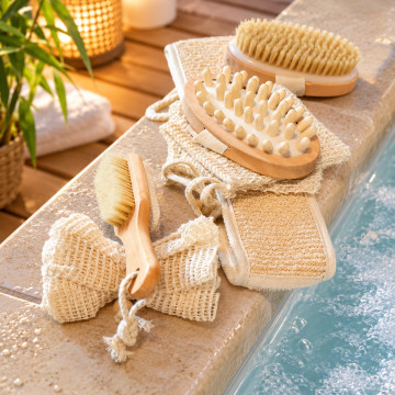 Wellness-Set mit 6 Zubehörteilen