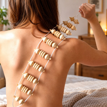 Massagegurt aus Holz