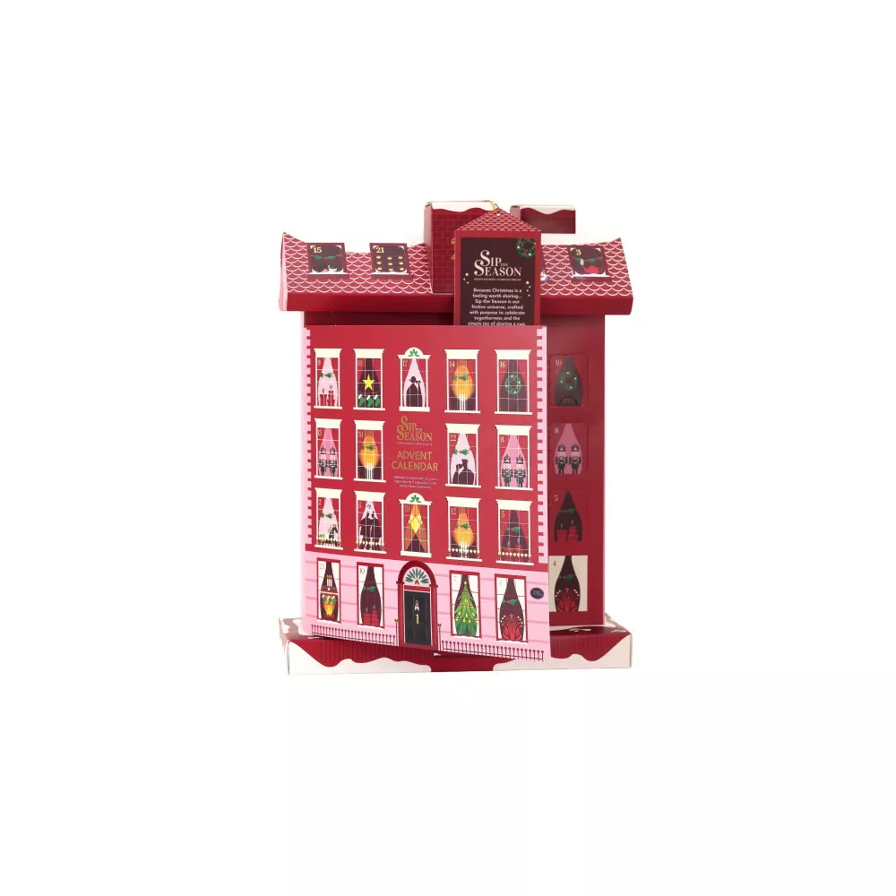 Bio Tee-Adventskalender Englisches Herrenhaus mit 24 Tees