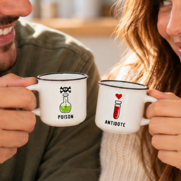 Espressotassen Gift und Gegengift (x2)