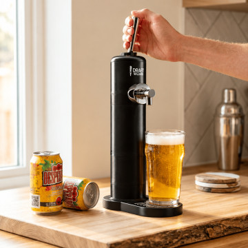 Ultraschall-Bierzapfanlage für Dosen und Flaschen