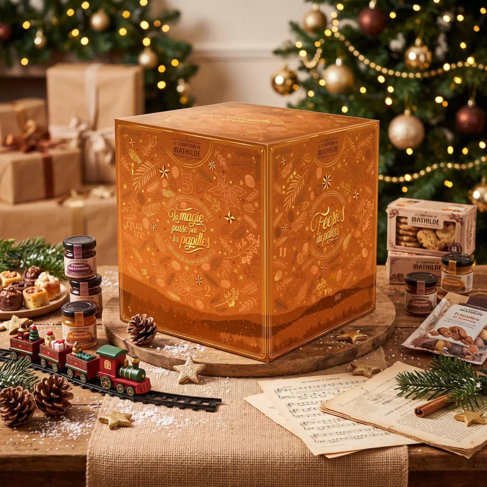 Gourmet-Adventskalender Süß & Herzhaft mit 24 Spezialitäten