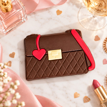 Handtasche aus Schokolade