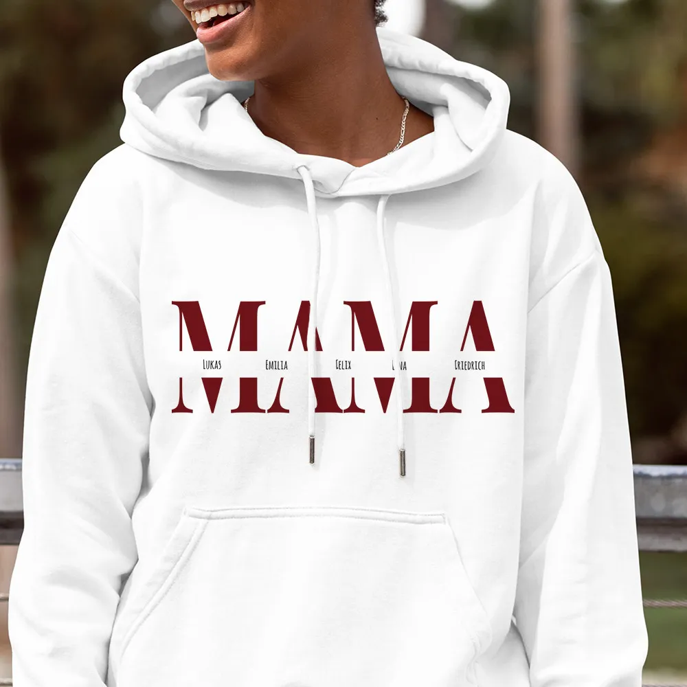 Personalisierter Mama-Hoodie