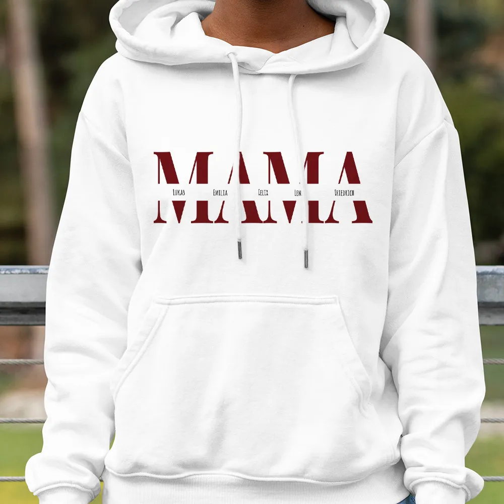 Personalisierter Mama-Hoodie
