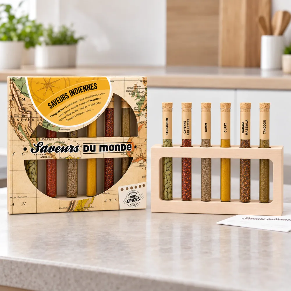 Geschmacksbox der Welt 6 Gewürze