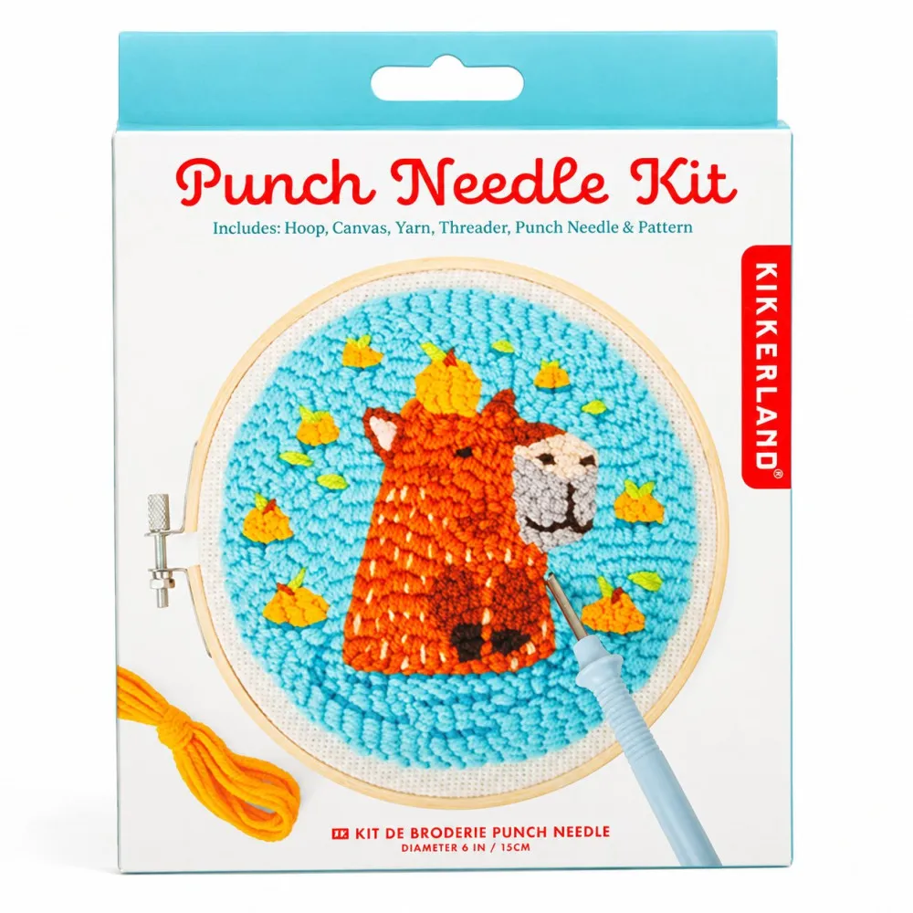 Punch-Needle-Set Capybara