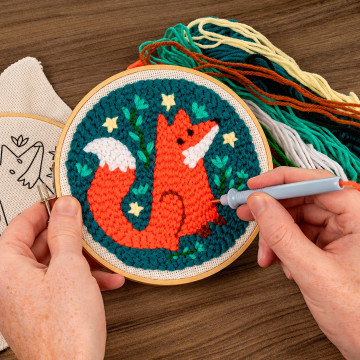 Punch-Needle-Set Fuchs