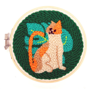 Punch-Needle-Set Katze