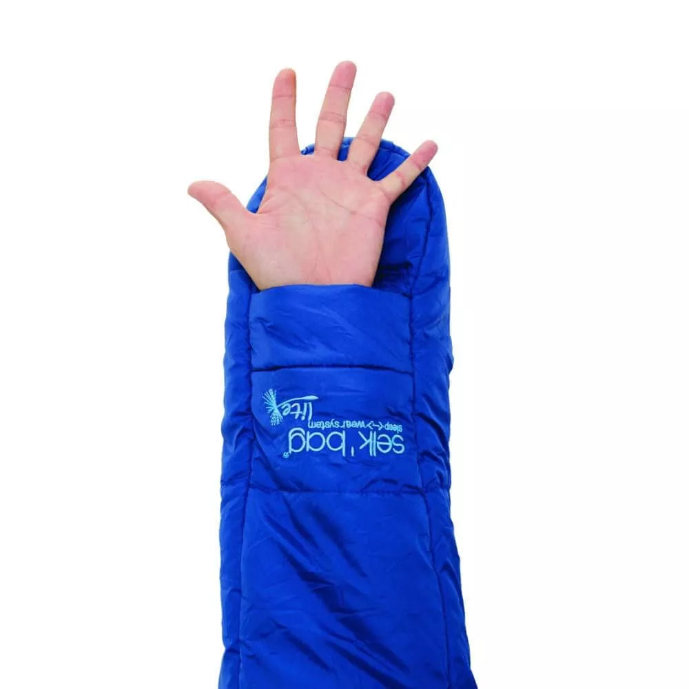 Schlafsack für 8 - 12 Jahre Selk'Bag Main Découverte