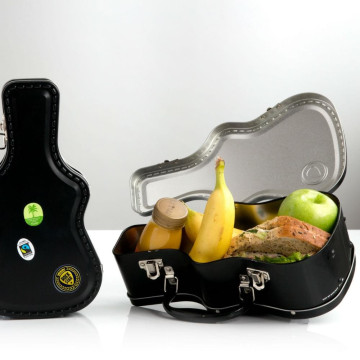 Gitarren Lunchbox Rockstar transporter son repas