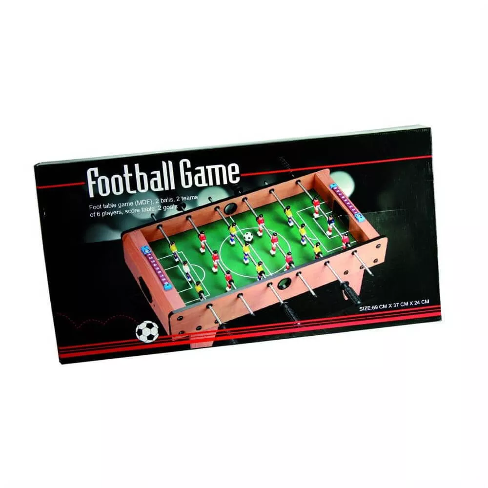Tischkicker mit Beinen jeu en bois