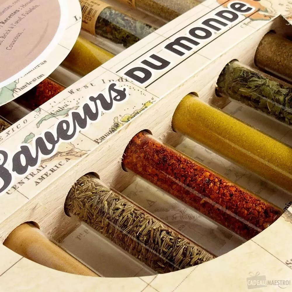 Geschmacksbox der Welt 6 Gewürze