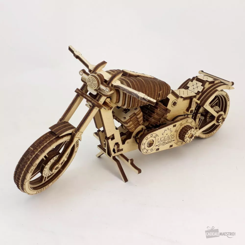 Moto VM-02 aus Holz zum Zusammenbauen Contreplaqué