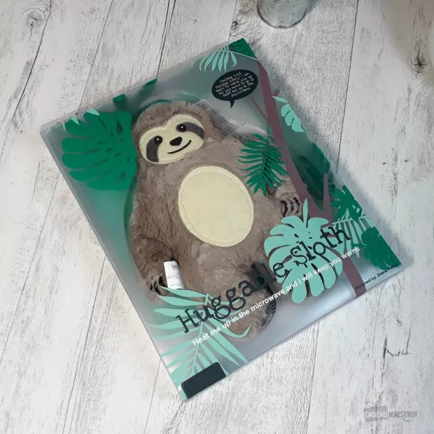 Wärmflasche Faultier Mikro-Ondable Packaging