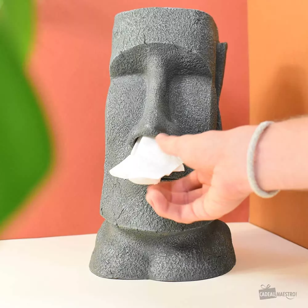Moai Taschentuchspender Boîte à mouchoirs