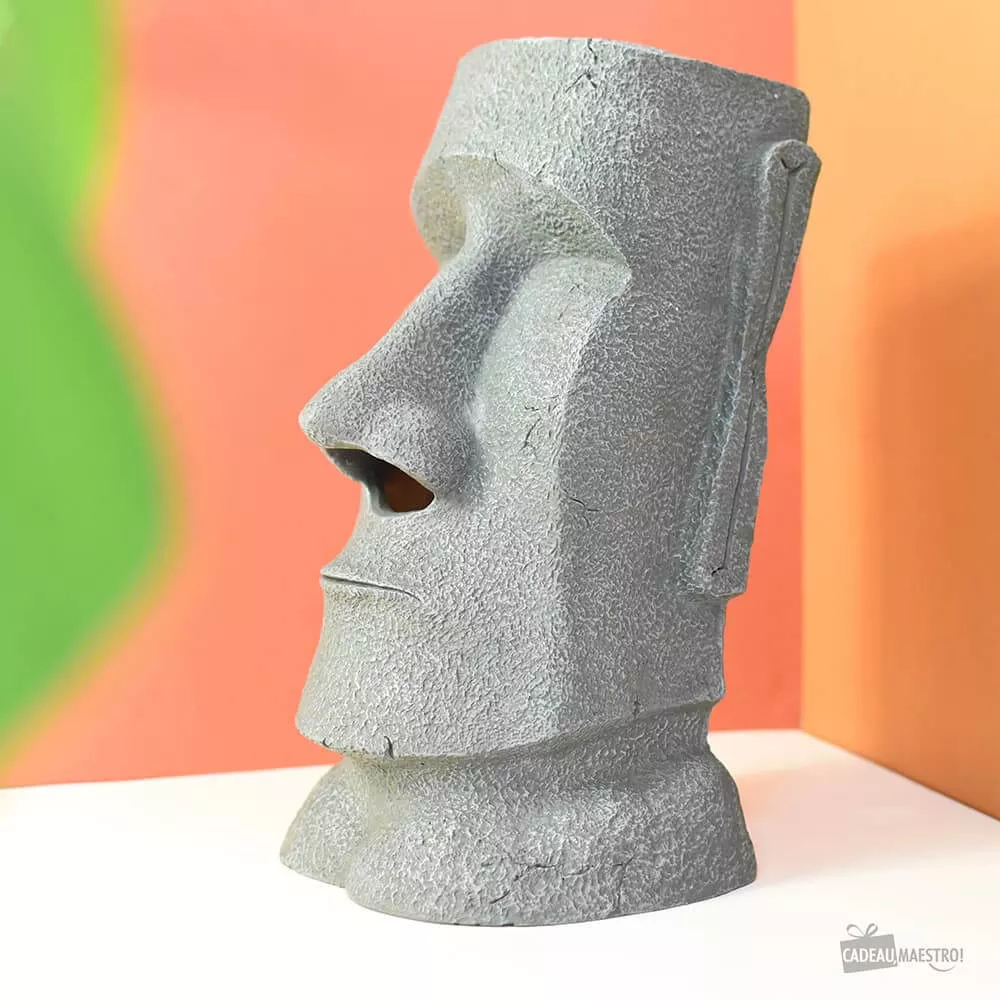 Moai Taschentuchspender Produit de profil