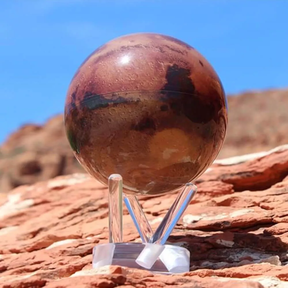 Globe Planète Mars Mova en situation