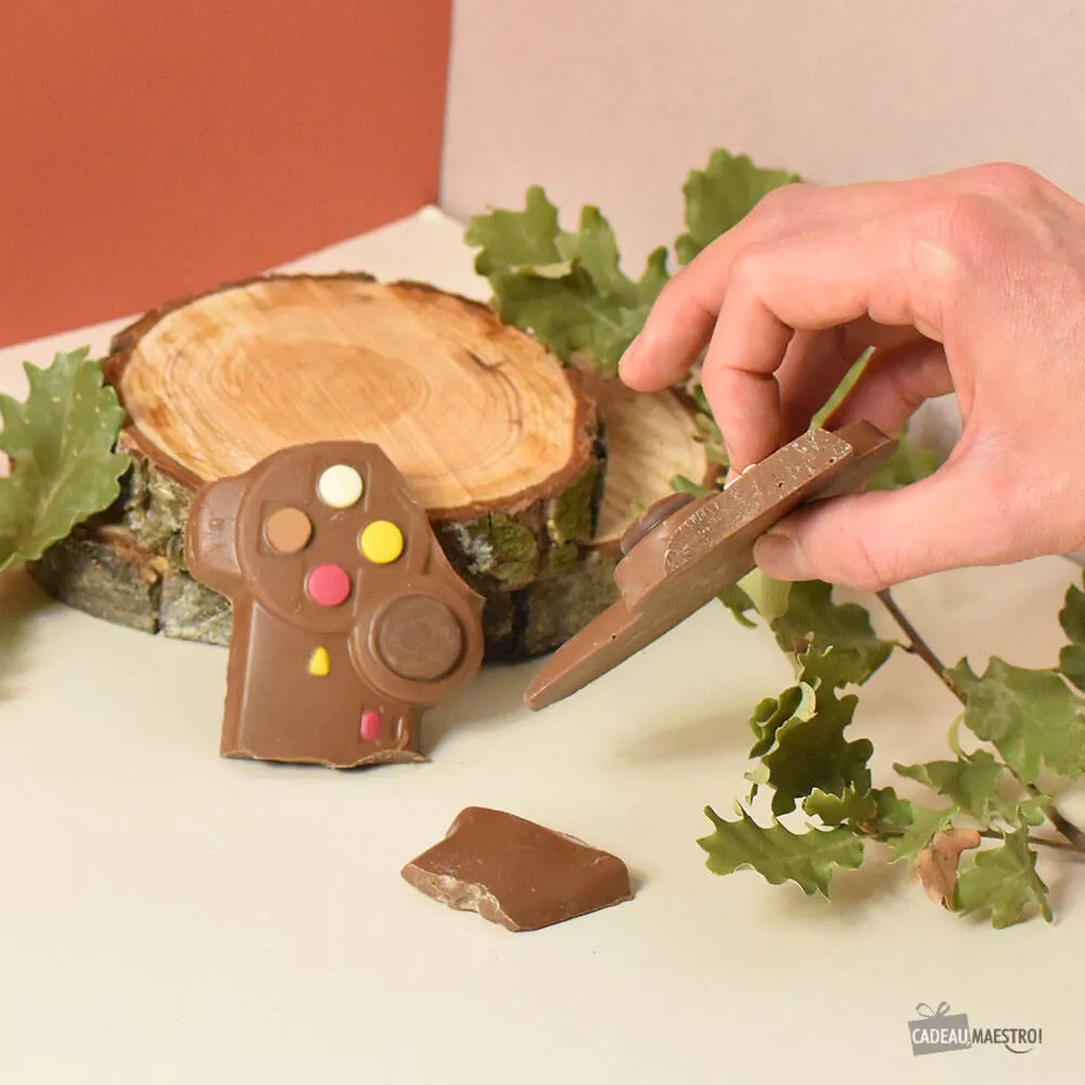 Schokoladen-Spielcontroller chocolat à déguster
