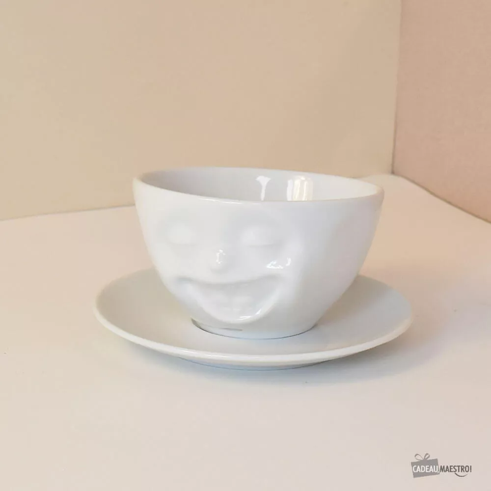 Kaffeetasse für gute Laune am Morgen Commencez la journée de bonne humeur 