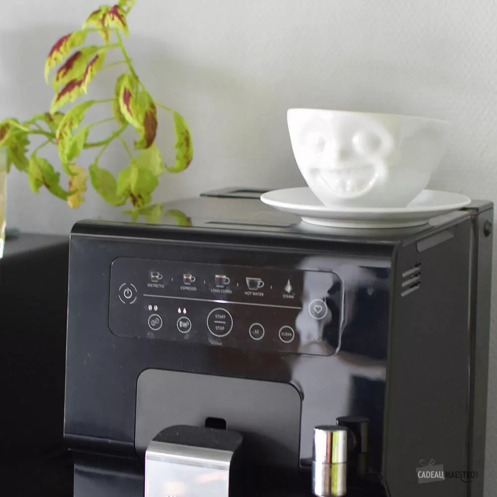 Kaffeetasse für gute Laune am Morgen Préparez de délicieux café, thé ou cacao 
