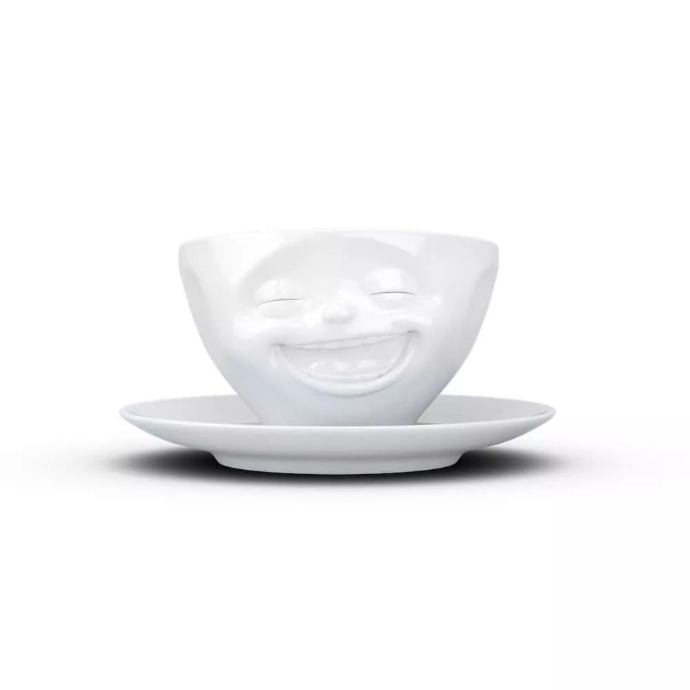 Kaffeetasse für gute Laune am Morgen Contenance de 200 ml 