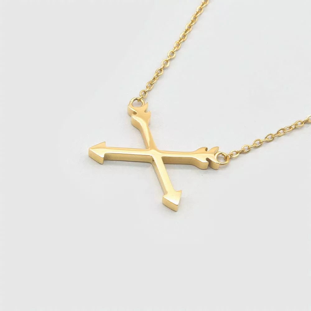 Pfeilhalskette Modèle or