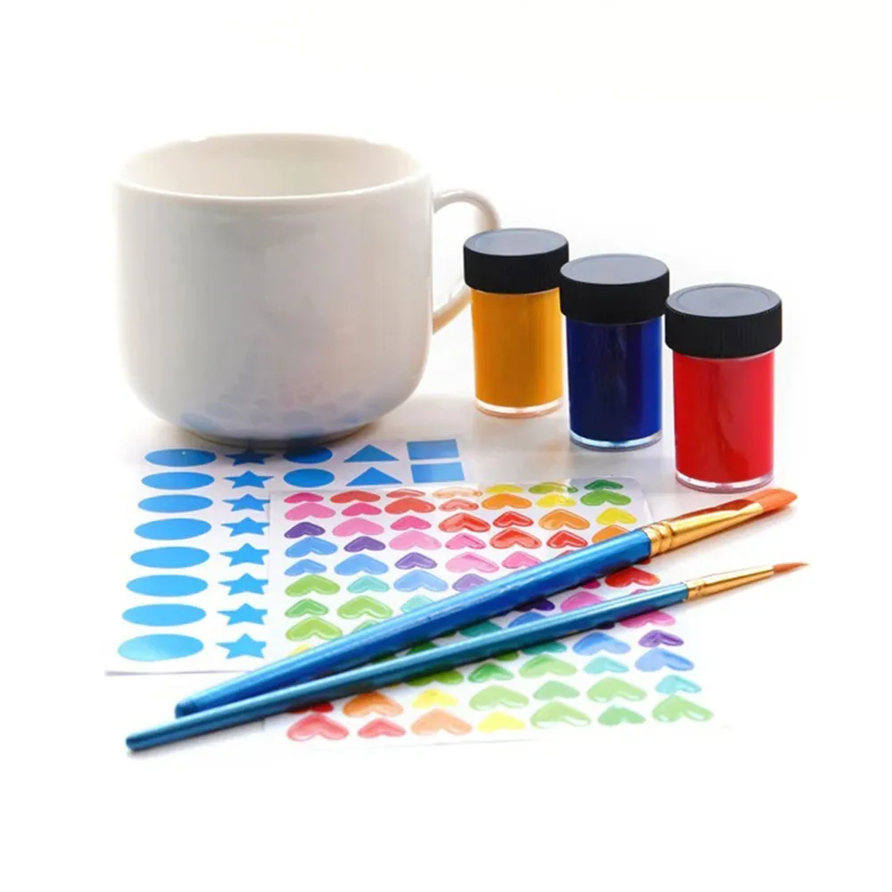 DIY-Tasse zum Bemalen und Gestalten kit complet