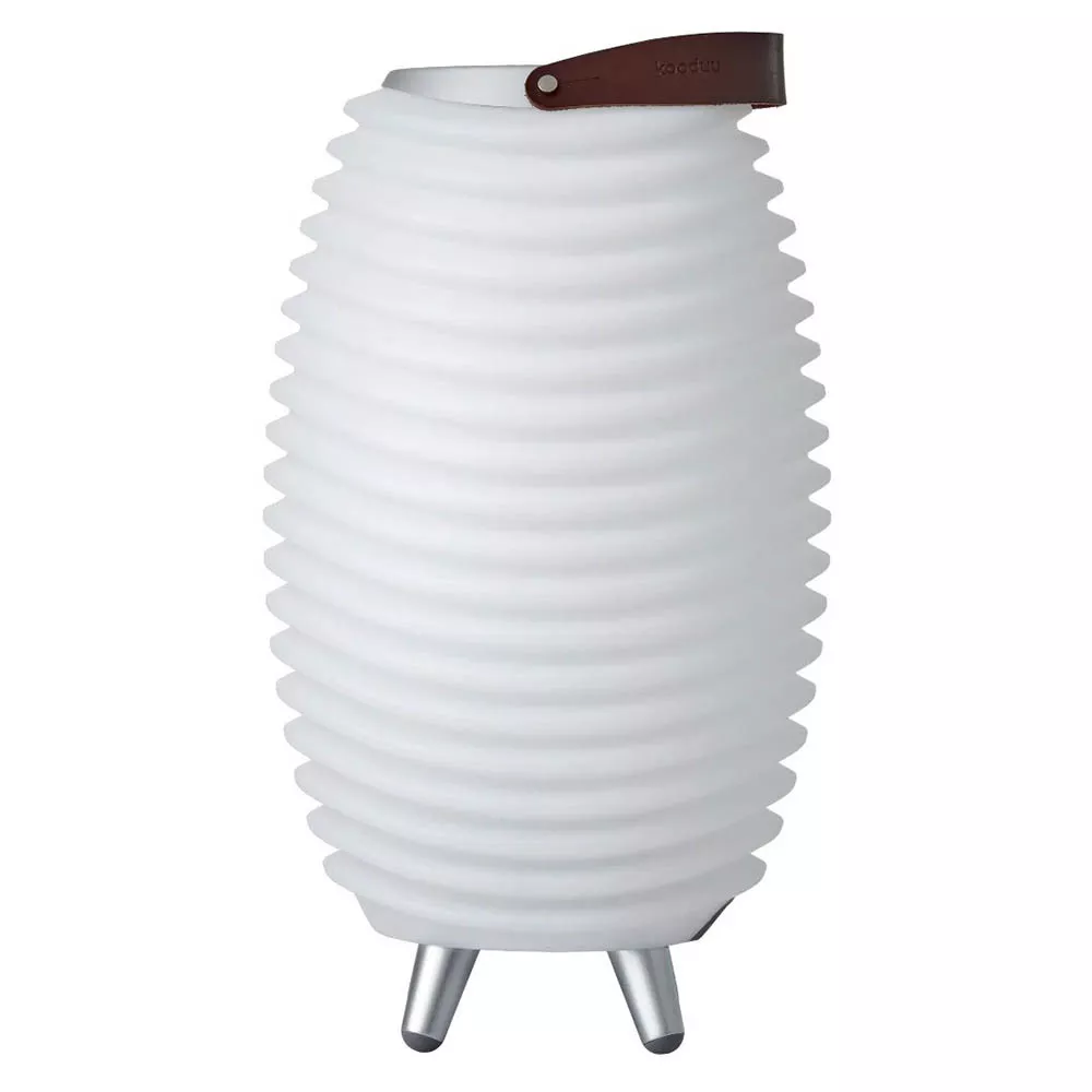 LED Stehleuchte Bluetooth-Eiskübel Kooduu Synergy 35 lanière cuir marron