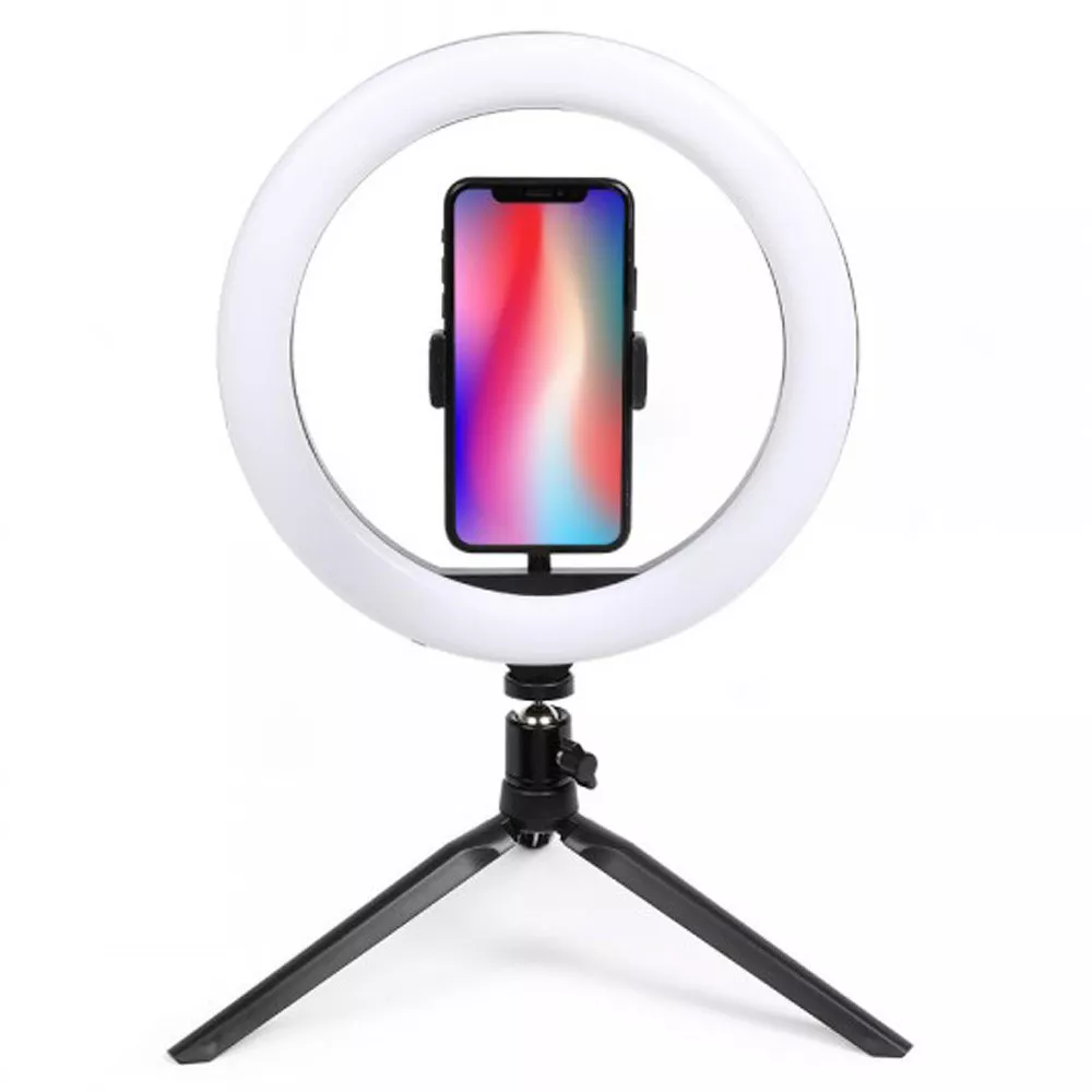 Ring Light mit Stativ trépied de 25,5 cm
