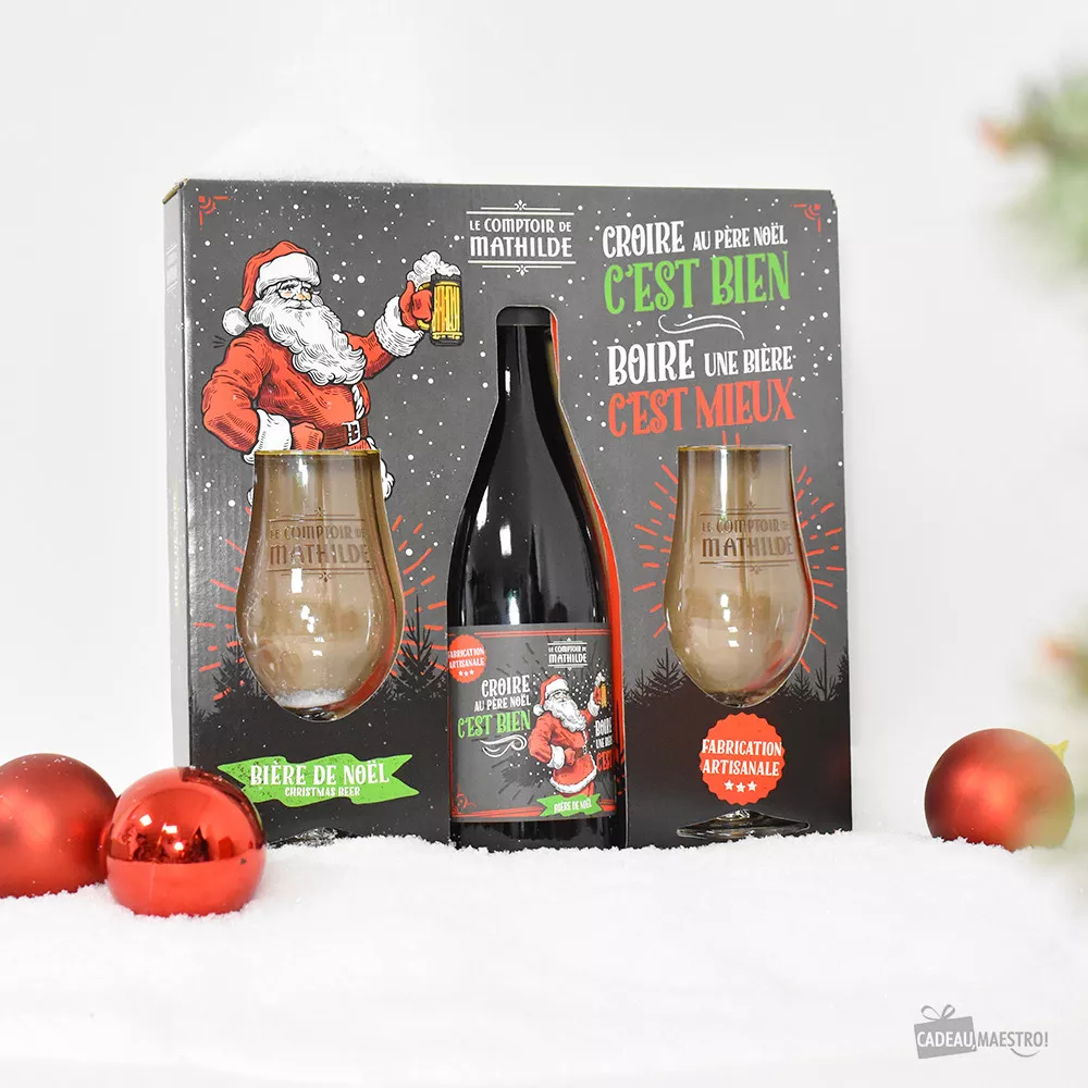 Geschenkset mit Bio-Weihnachtsbier