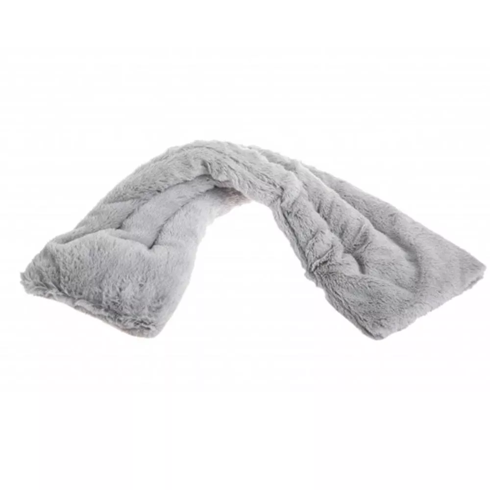 Wärmekissen Stirnband bouillotte tour de cou gris
