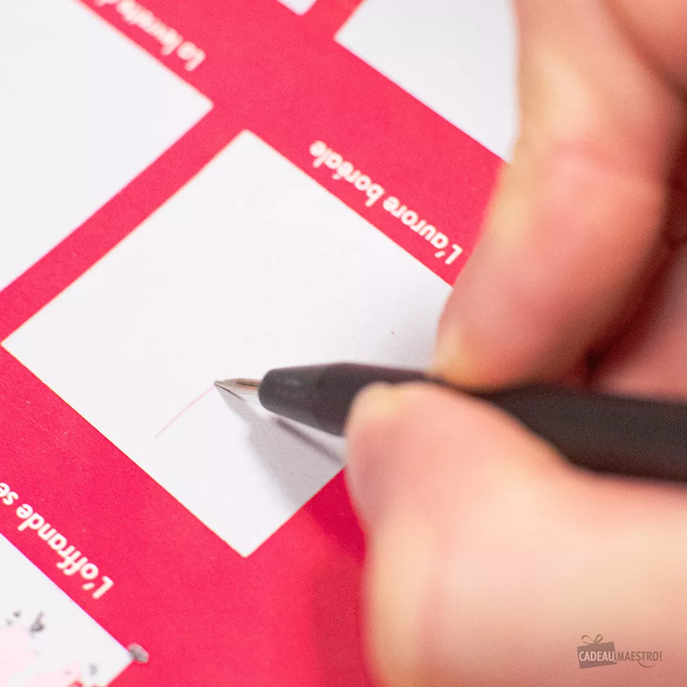 Stylo pour Posters et Cartes à Gratter Embout métallique pour un grattage minutieux