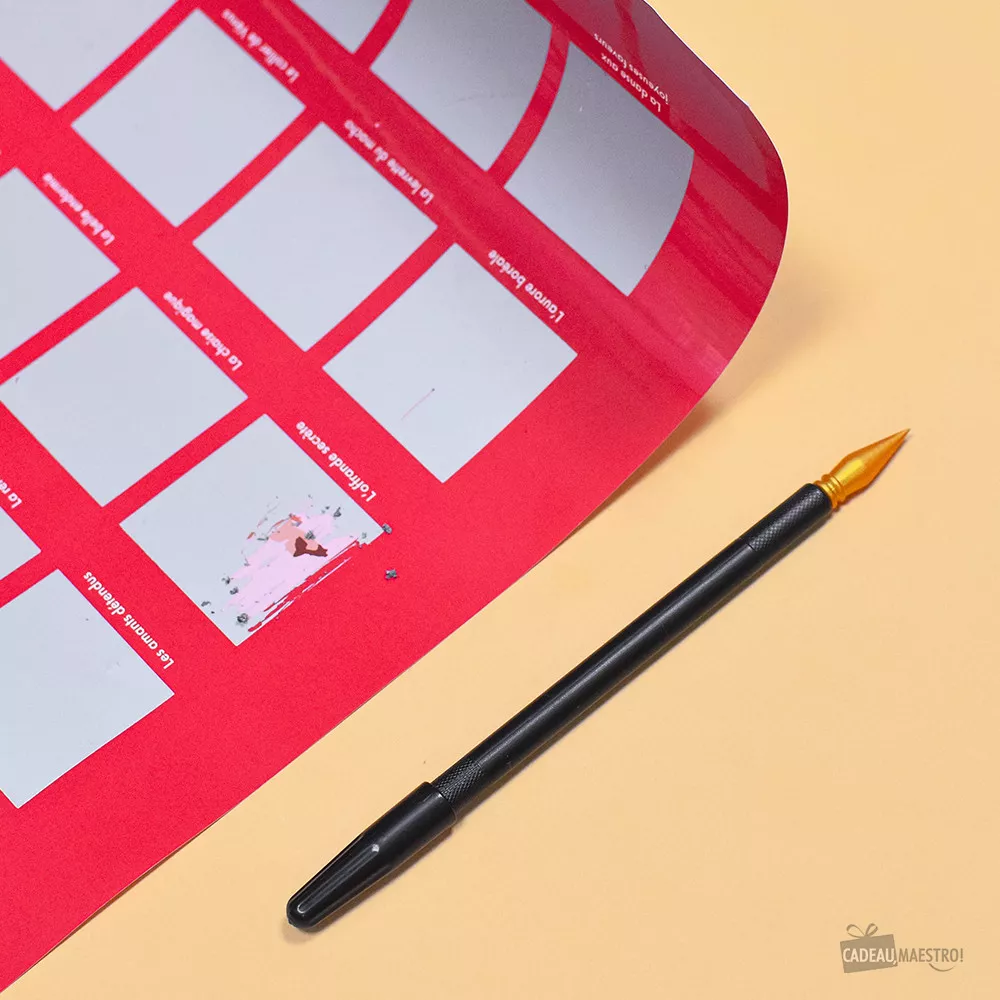 Stylo pour Posters et Cartes à Gratter Stylo de grattage