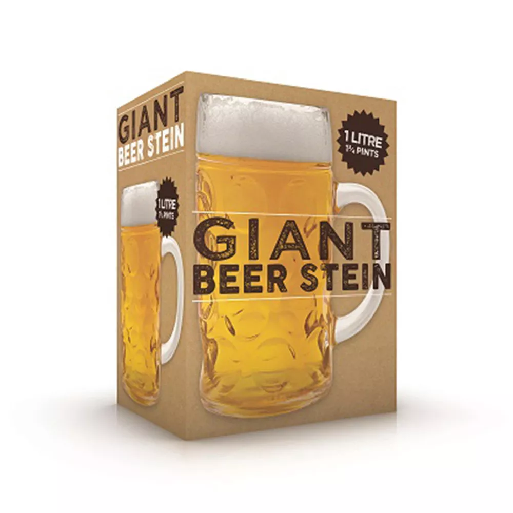 Riesen-Bierkrug 1 L packaging