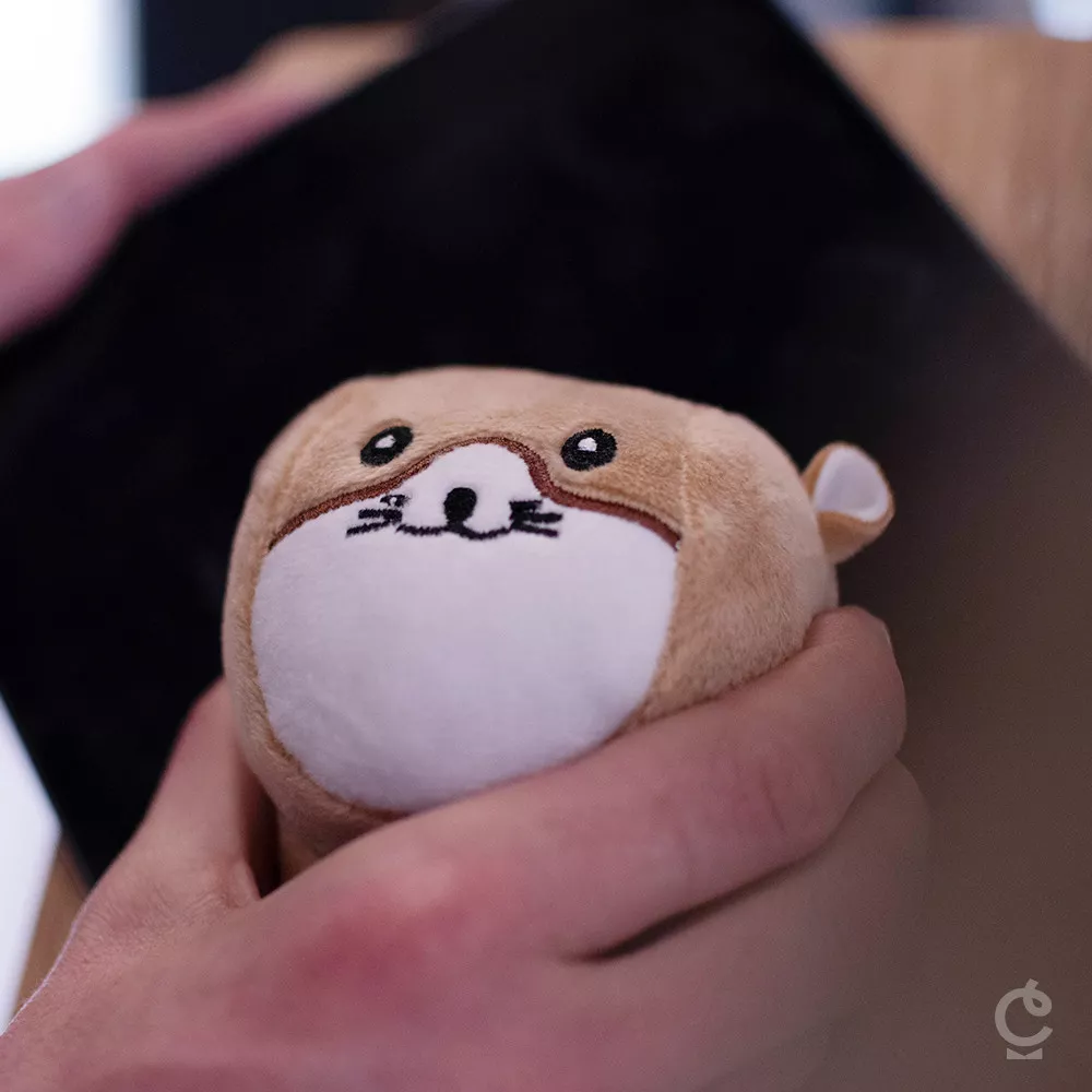 Nettoyeur Écran Hamster Peluche pour nettoyer les écrans