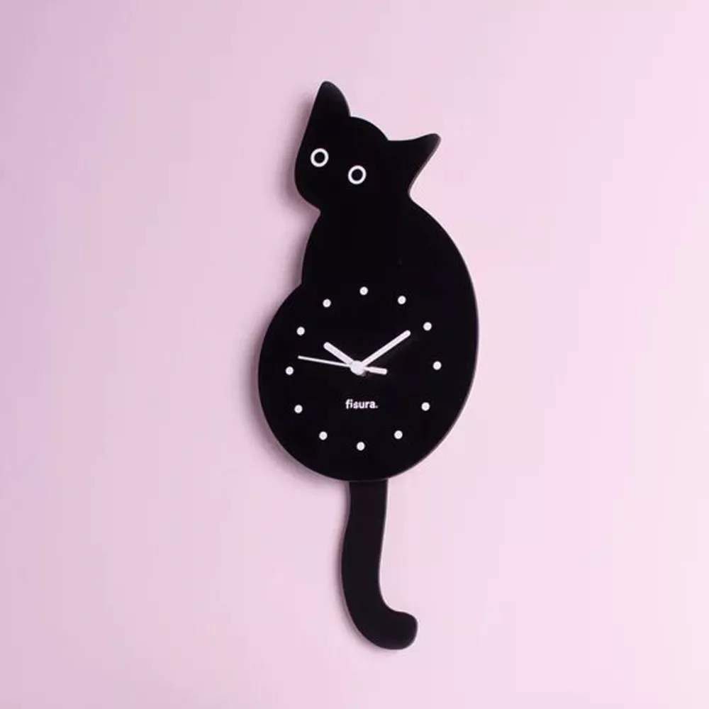 Katzenuhr horloge chat