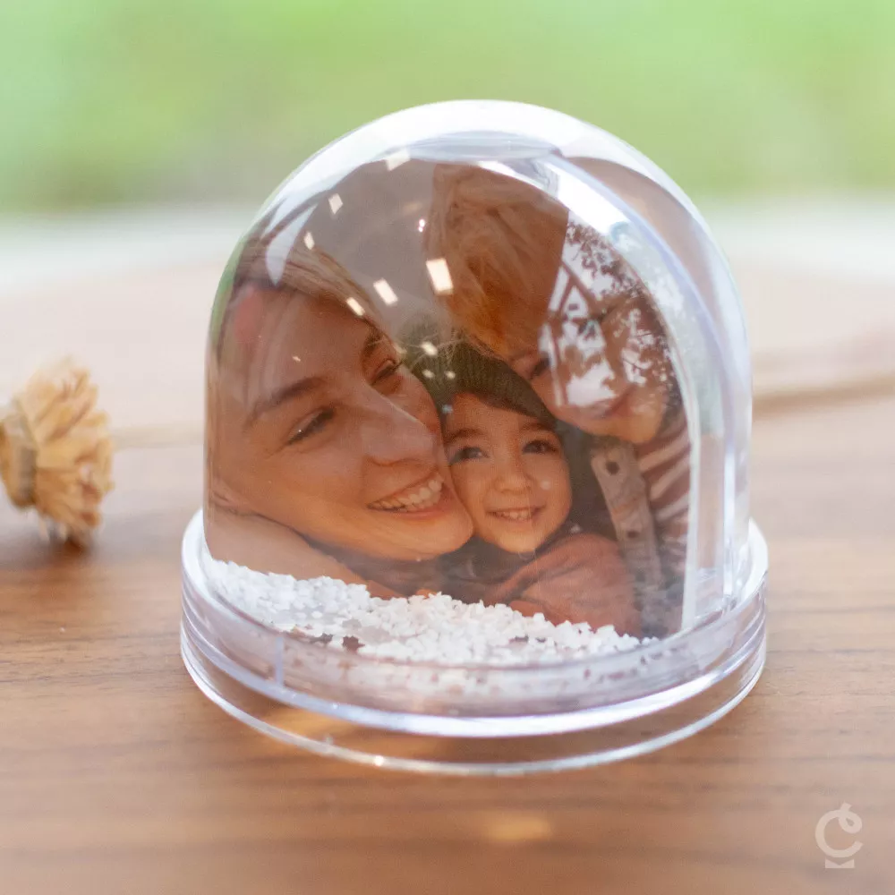 Schneekugel mit individuellem Design Boule à neige à Personnaliser