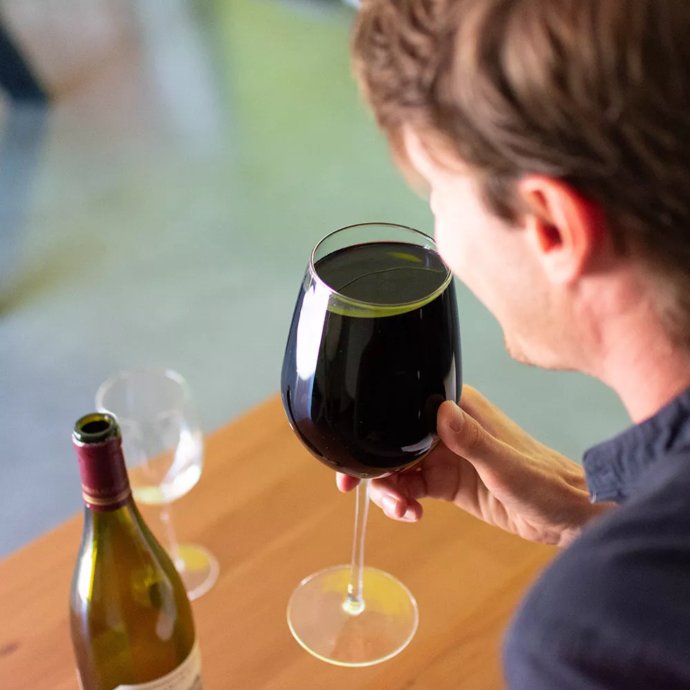 Riesiges Weinglas Quand tu veux boire juste un verre