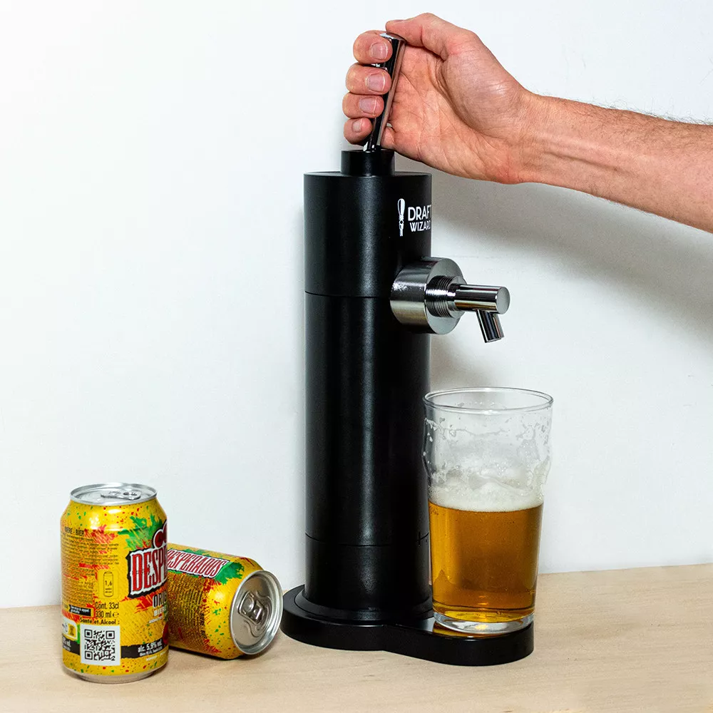 Ultraschall-Bierzapfanlage für Dosen und Flaschen Bière pression maison