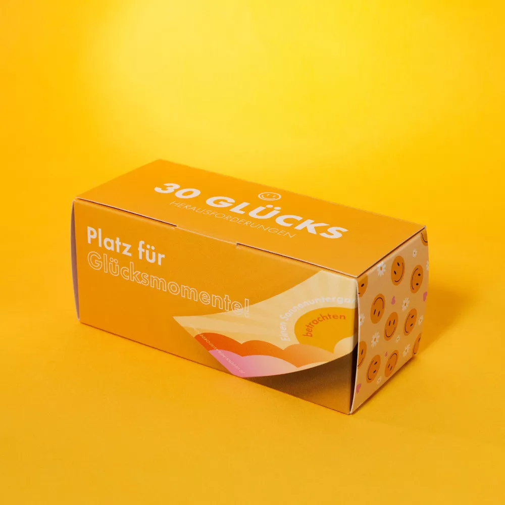 Challenge-Box 30 Glücks Herausforderungen