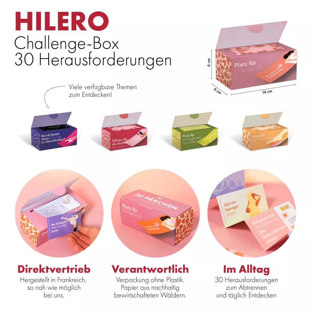 Challenge-Box 30 Glücks Herausforderungen