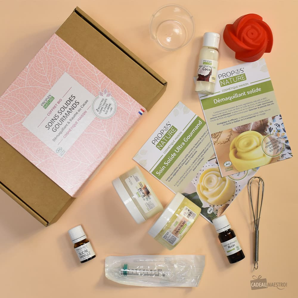 DIY-Set feste Bio-Gesichtspflege